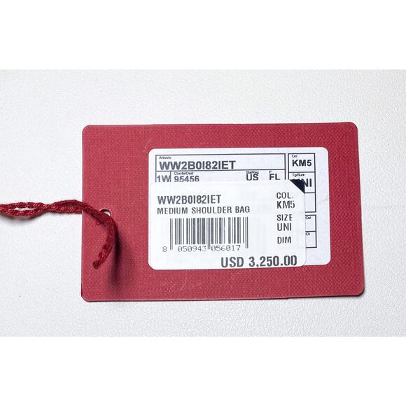 Valentino Garavani Gold Metallic Nappa Medium Roman Stud Rockstud Bag NEW - Picture 6 of 8